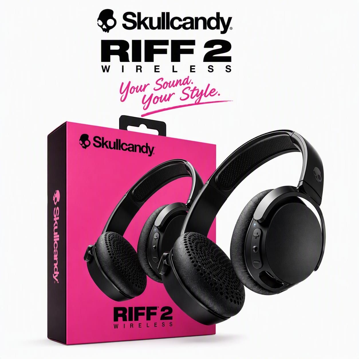 Skullcandy Riff Wireless 2 On-Ear Headphones
