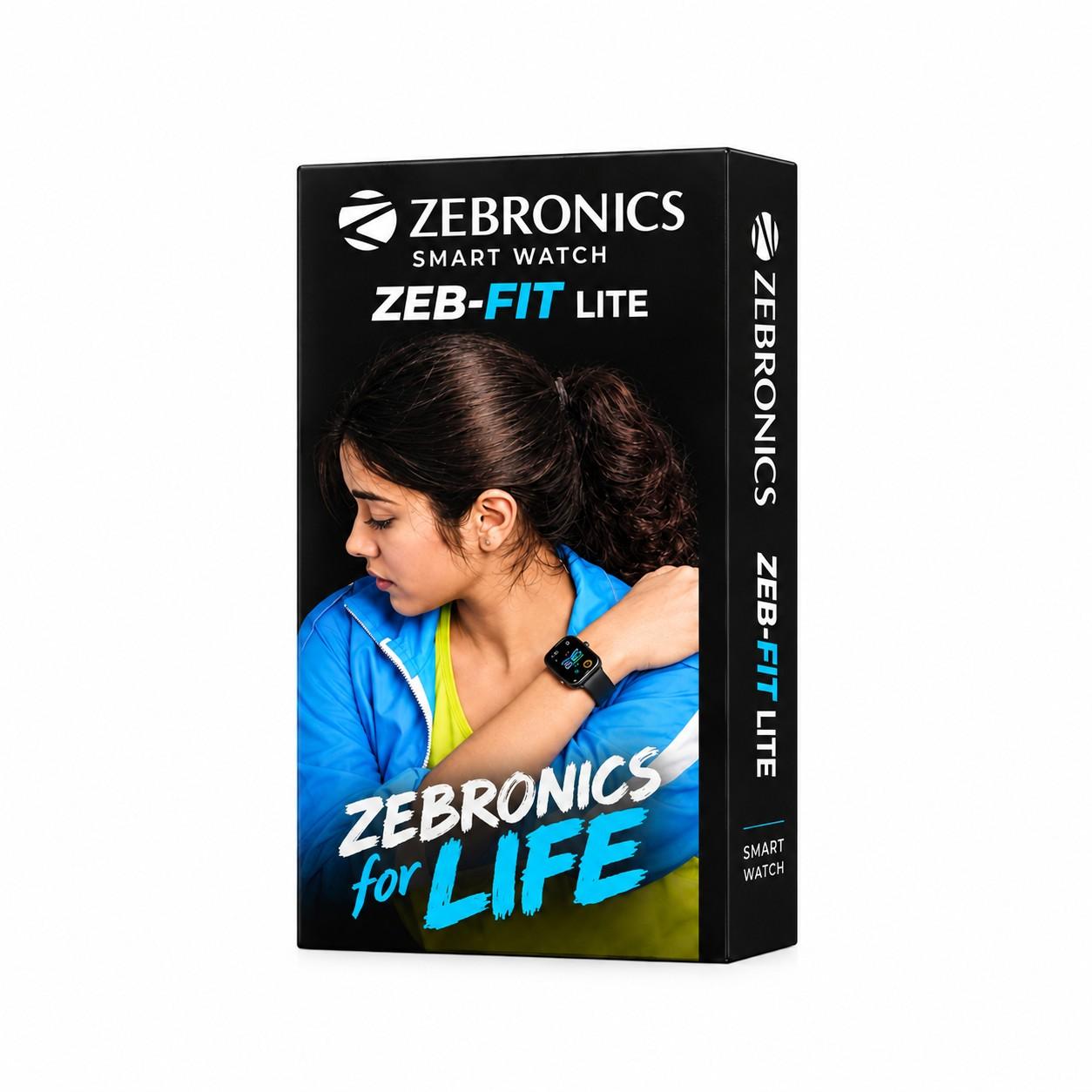 ZEBRONICS ICONIC LITE AMOLED SMARTWATCH WITH BLUETOOTH CALLING
