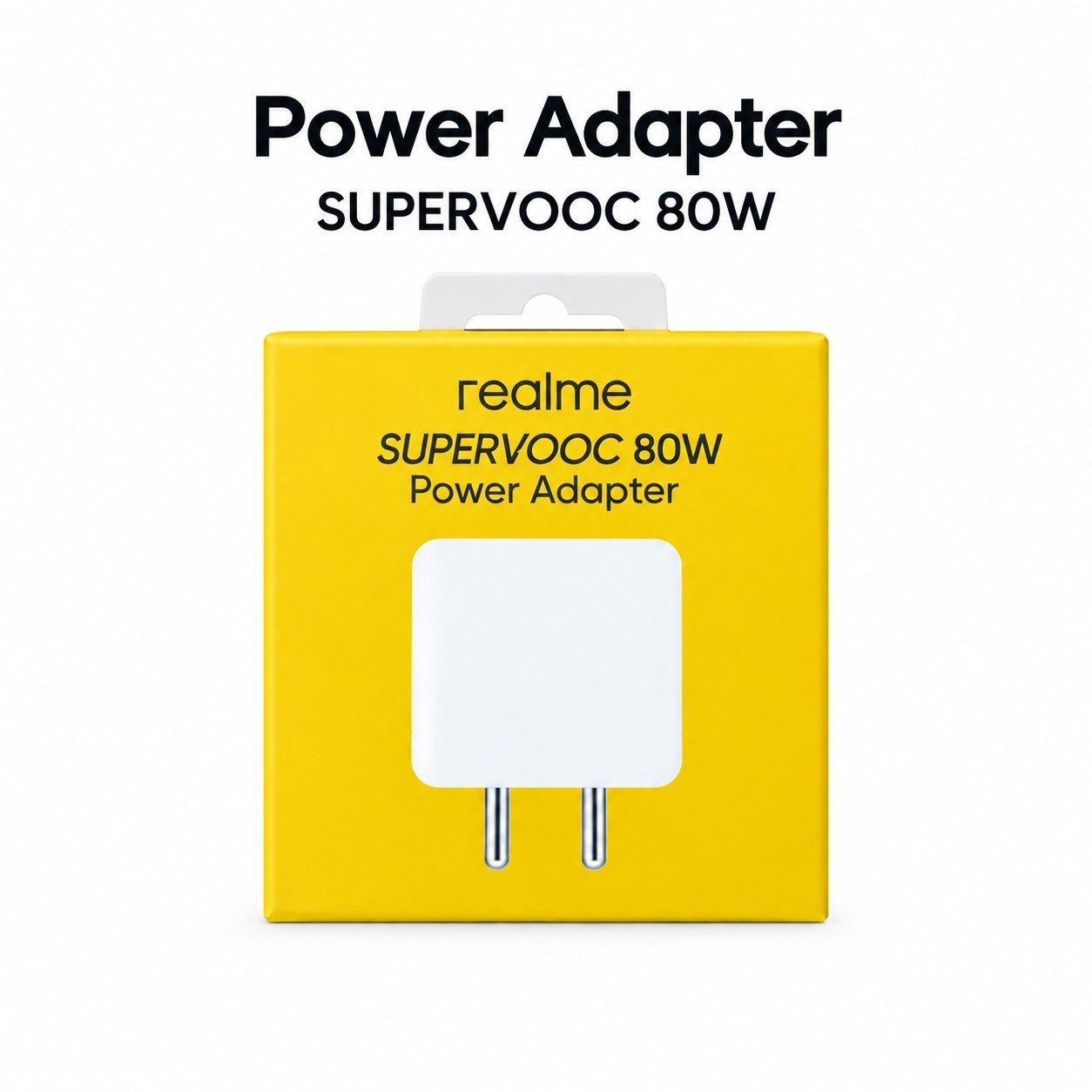 REALME SUPERVOOC 80W POWER ADAPTER(NEW PRODUCT)