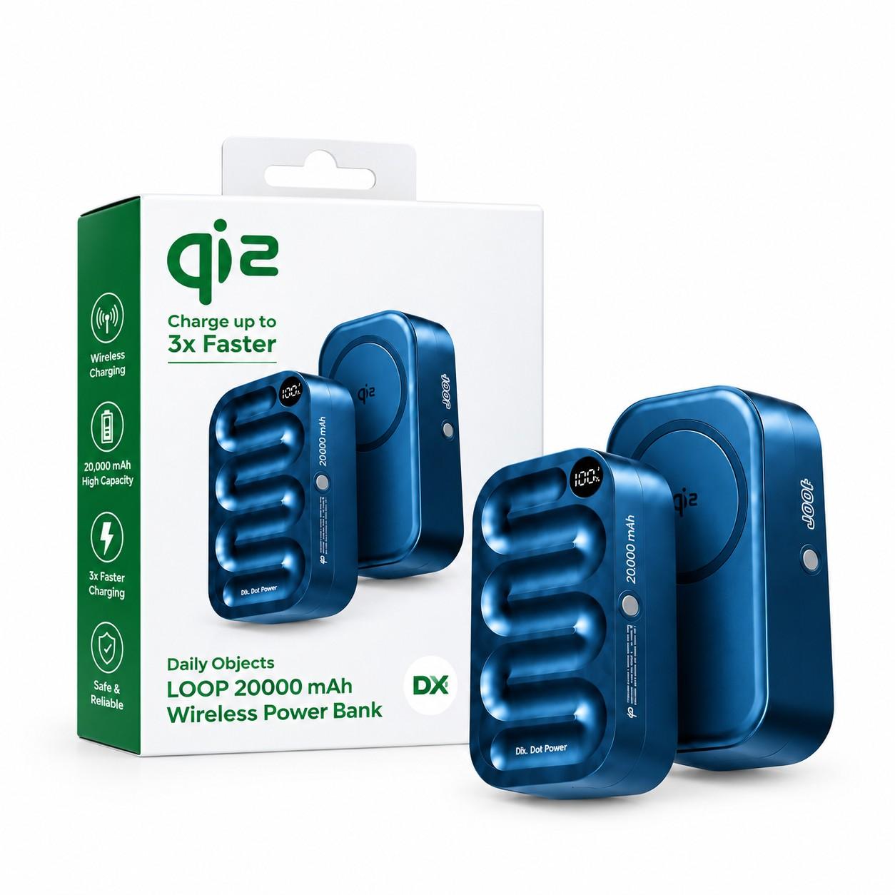 DailyObjects Loop 20,000mAh Qi2 MagSafe Power Bank