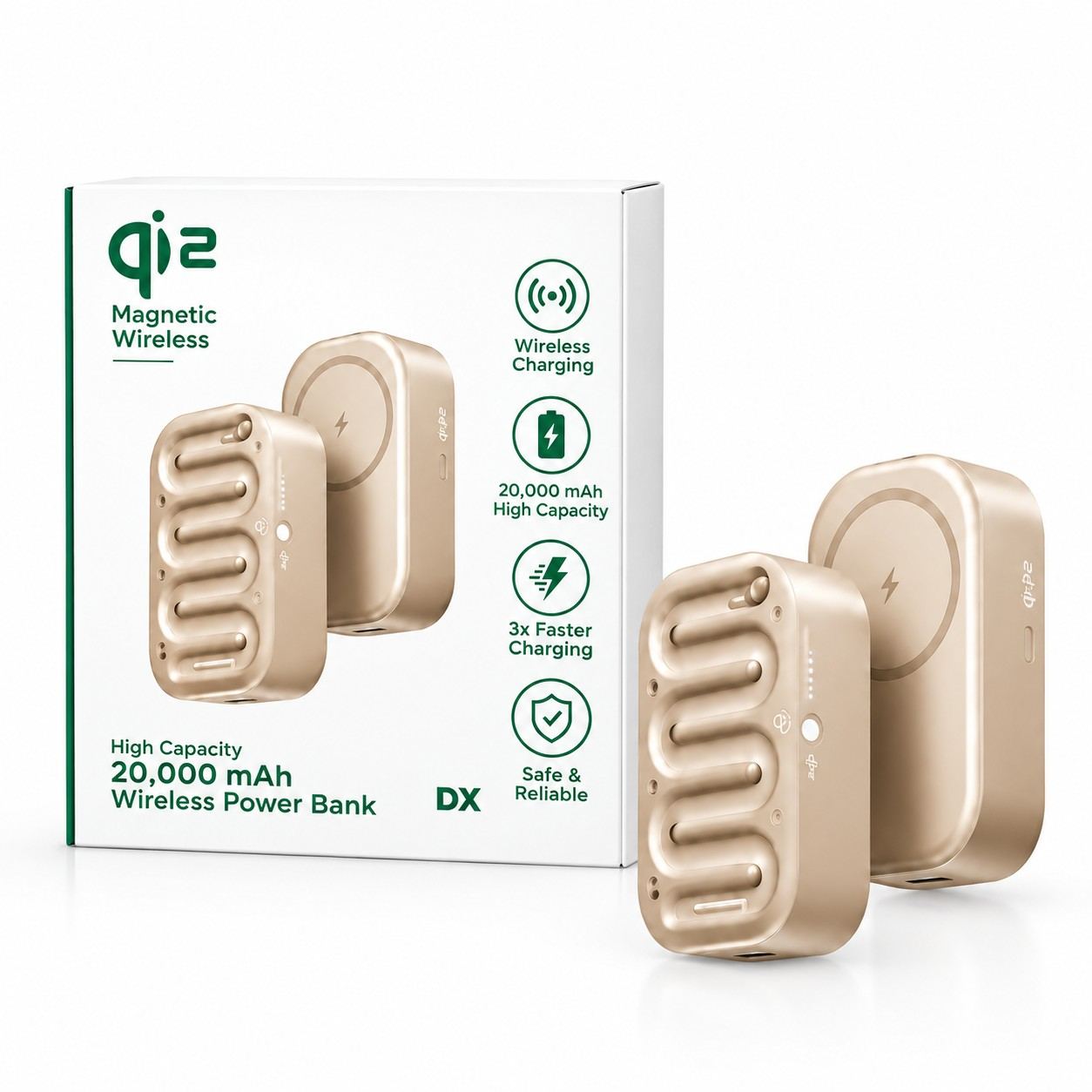 DAILYOBJECTS LOOP 20,000MAH QI2 MAGSAFE POWER BANK