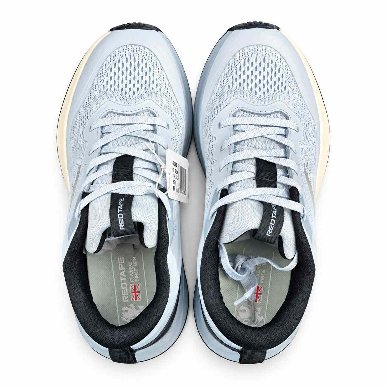 Red Tape Men's White Mesh Sports Shoes (UK 8)