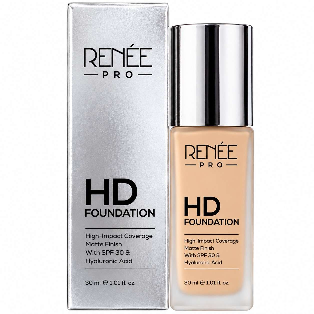 RENEE PRO HD Foundation with SPF 30 – 30 ml