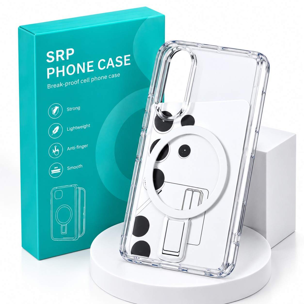 SRP Clear Ring Case for Fold Smartphones