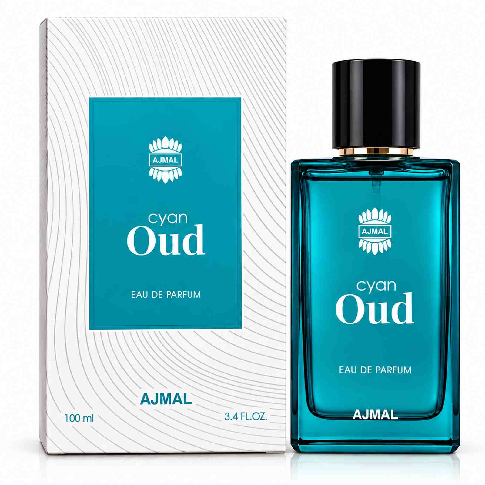 Ajmal Cyan Oud Eau de Parfum 100ml Unisex Perfume